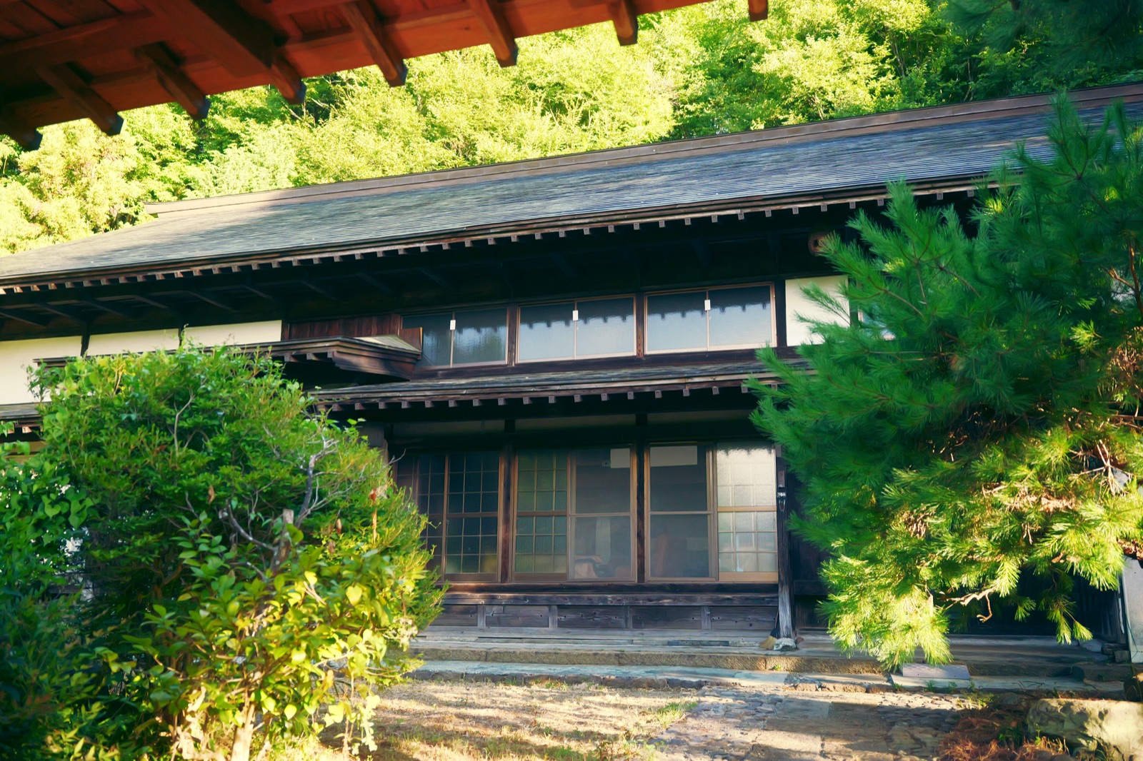 山梨県大月市 梁川の古民家・縁側